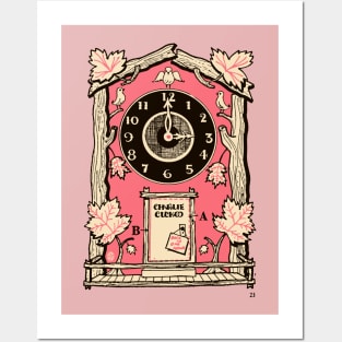 Vintage Charlie Cuckoo Clock Posters and Art